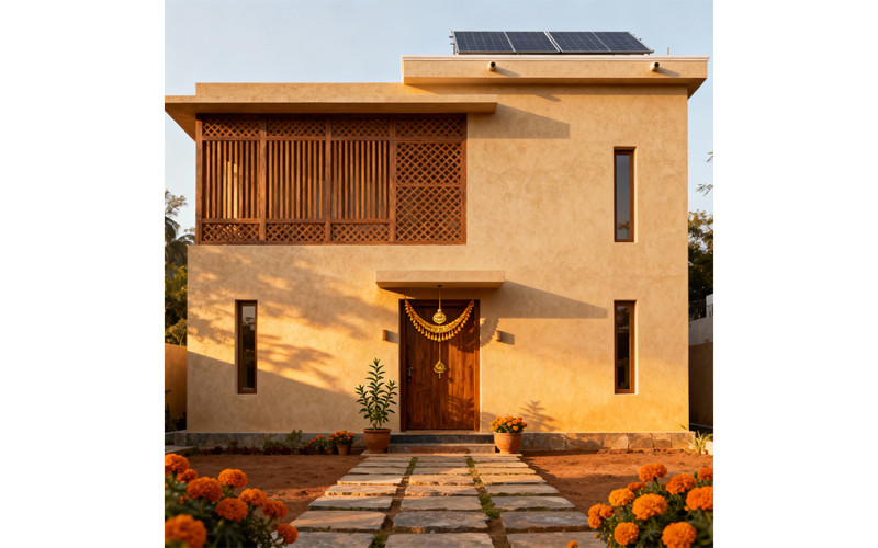 Modern Indian Vastu House Elevation: Key Design Principles for Contemporary Homes